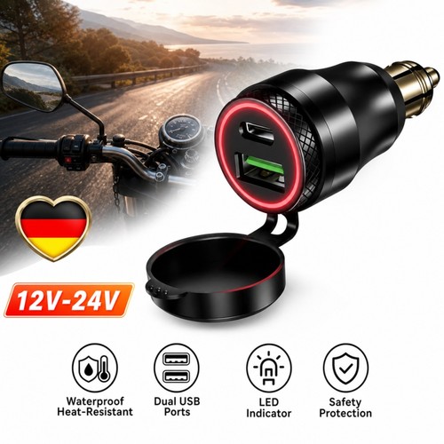 Presa auto 12v dual - usb, 36w
