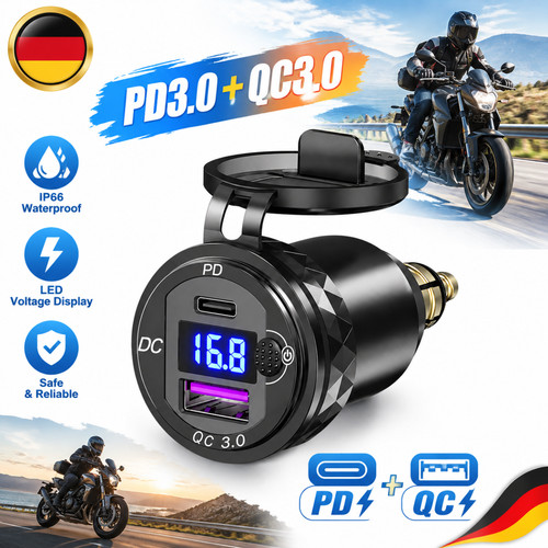 Presa 12v montaggio moto - presa,