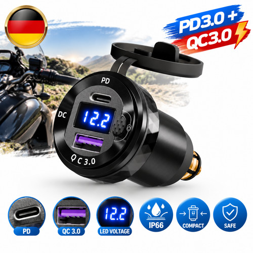Manubrio moto 12v - manubrio,